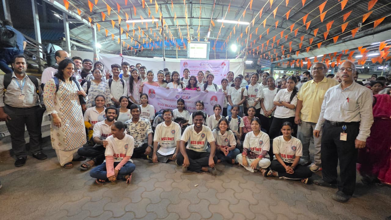 95th Blood Donation Drive at Dombivali Railway Station