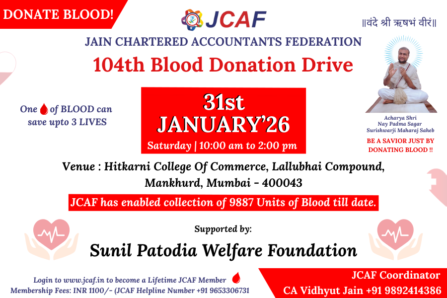 104th Blood Donation Drive at Hitkarni College Of Commerce, Lallubhai Compound, Mankhurd, Mumbai -  400043