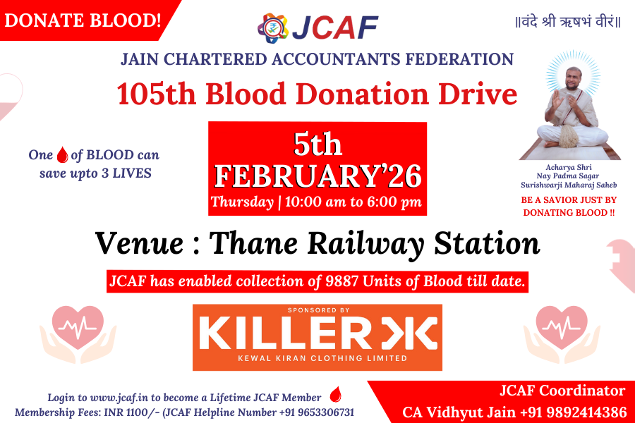 105th Blood Donation Drive at Thane Railway Station